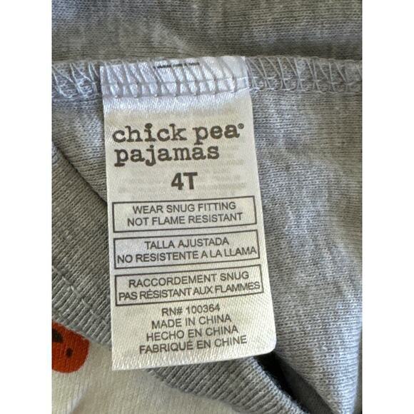 Chick Pea 4 Pieces Halloween Pajamas Set 4T NWT - Picture 6 of 14